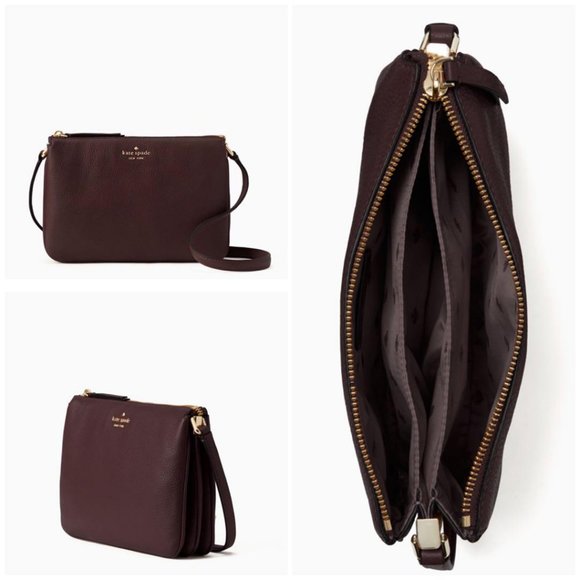 kate spade Handbags - Kate Spade Leila Triple Gusset Crossbody